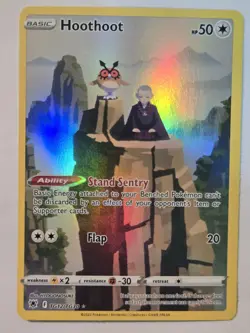 Pokemon TCG Hoothoot Astral Radiance TG12/TG30 Holo Trainer Gallery LP - Image 2