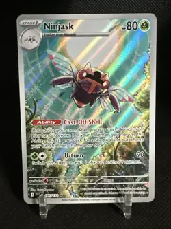 Ninjask 137/132 Holofoil ME01: Mega Evolution Pokemon TCG - Image 1
