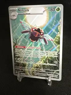 Ninjask 137/132 Holofoil ME01: Mega Evolution Pokemon TCG - Image 2