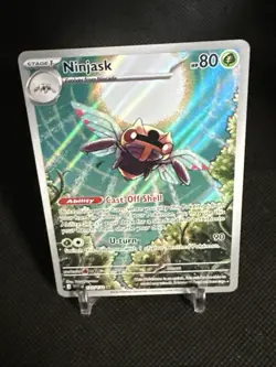 Ninjask 137/132 Holofoil ME01: Mega Evolution Pokemon TCG - Image 4