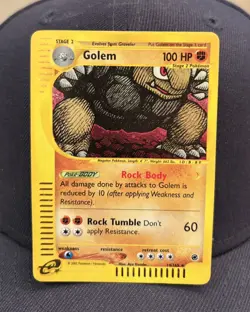 Pokemon - Golem Holo Rare E-Reader Expedition Set 14/165 - Image 1