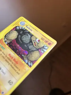 Pokemon - Golem Holo Rare E-Reader Expedition Set 14/165 - Image 4