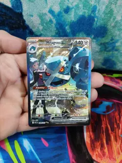 Pokemon Ascended Heroes Steven’s Metagross ex 289/217 Special Illustration Rare - Image 1