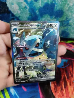 Pokemon Ascended Heroes Steven’s Metagross ex 289/217 Special Illustration Rare - Image 2