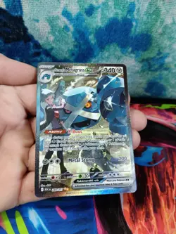 Pokemon Ascended Heroes Steven’s Metagross ex 289/217 Special Illustration Rare - Image 3
