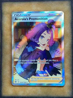 Pokemon Acerola's Premonition TG24/TG30 Brilliant Stars Trainer Gallery Holo NM - Image 1