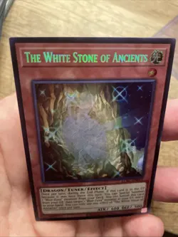 The White Stone of Ancients LCKC-EN011 Unlimited Secret Rare NM +Bonus FREESHIP! - Image 2