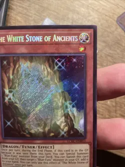 The White Stone of Ancients LCKC-EN011 Unlimited Secret Rare NM +Bonus FREESHIP! - Image 5