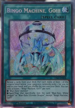 Yugioh Bingo Machine, Go!!! Secret Rare LDS2-EN028 - Image 1