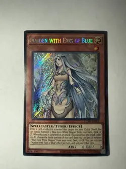 Yugioh Maiden With Eyes Of Blue LCKC-EN012 Secret Rare 1st Ed NM - Image 1