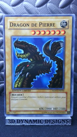 | Yugioh FRENCH Stone Dragon MDP2-FR020 (MDP2-EN020) Common Mcdonalds NM/LP 🔥 | - Image 1