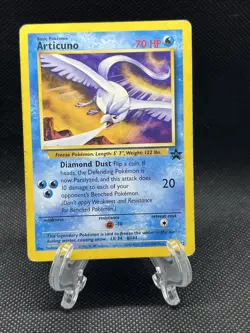 Articuno Pokemon Wizards of the Coast Exclusive Black Star Promo #22 1999 - Image 4