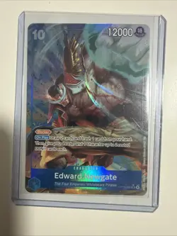 Edward.Newgate (Alternate Art) OP13-042 One Piece Carrying On His Will Foil... - Image 1