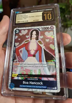 Boa Hancock One Piece Premium Booster The Best ST03-013 Foil C Cgc 10 Pristine - Image 4
