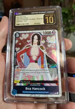 Boa Hancock One Piece Premium Booster The Best ST03-013 Foil C Cgc 10 Pristine - Image 5