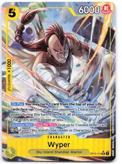 Wyper (Alternate Art) OP15-114 Adventure on Kami's Island - Image 1
