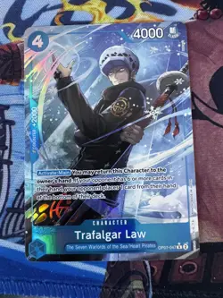 One Piece English 500 Years in the Future OP07-047 Trafalgar Law ALT ART SP NM/M - Image 1