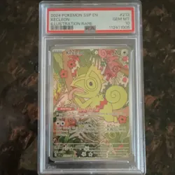Pokemon Kecleon 213/191 Illustration Rare Holo Sv08 Surging Sparks PSA 10 2024 - Image 1