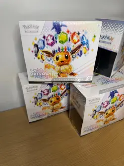 Pokemon TCG Prismatic Evolutions Elite Trainer Box ETB x5 - Brand New & Sealed - Image 2