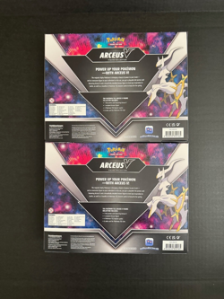 (2) Pokemon TCG Arceus V Figure Collection Box Factory Sealed Lot of 2 - Image 2