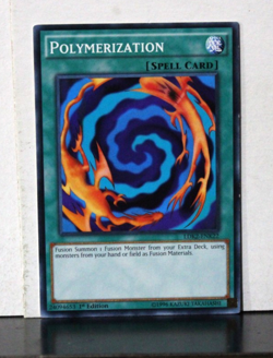 YUGIOH POLYMERIZATION LDK2-ENK22 1ST EDITION - Image 1
