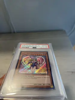 YuGiOh PSA10 Dark Magician Girl English Version Secret Rare Collector Card - Image 3