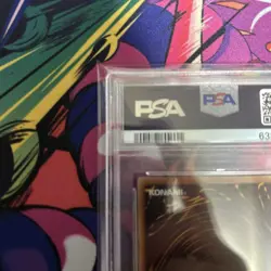 YuGiOh PSA10 Dark Magician Girl 20th Secret Rare Japan Collector Card - Image 3