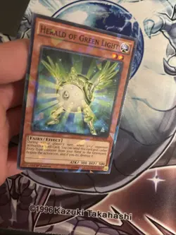 (YCL) Herald of Green Light YUGIOH BP03-EN022 1st Edition Shatterfoil VLP - Image 2
