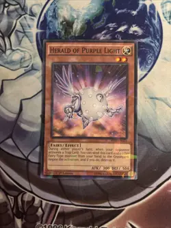 (YCL) Yugioh Herald Of Purple Light BP03-EN023 1st Edition Shatterfoil Rare LP - Image 1