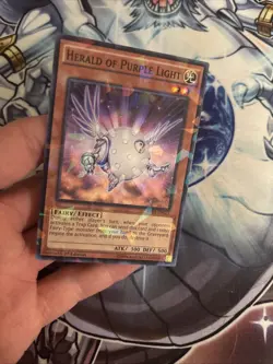 (YCL) Yugioh Herald Of Purple Light BP03-EN023 1st Edition Shatterfoil Rare LP - Image 2