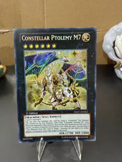Yugioh! LP Constellar Ptolemy M7 - HA07-EN062 - Secret Rare - 1st Edition Lightl - Image 1