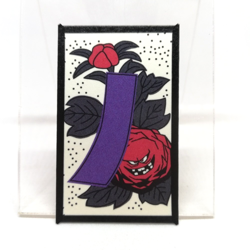 Stone Golem Dragon Quest Warrior Hanafuda Card AKIRA TORIYAMA ENIX JAPAN - Image 1