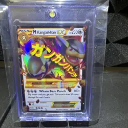 Pokemon 2014 M Kangaskhan EX Flash Fire Ultra Rare Card 109/106 - Image 1