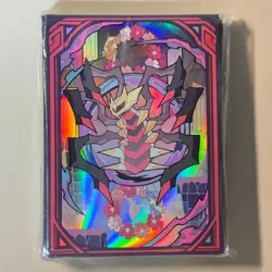 Giratina Origin Forme Pokemon Deck Shield Sleeves 60 Count Card Protectors - Image 1