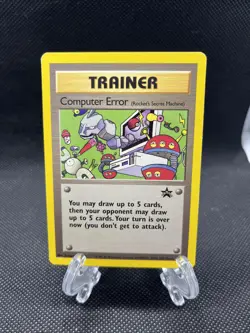 Computer Error #16 Black Star Promo Rare Vintage Pokemon Card - Image 1