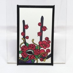 Man Eater Dragon Quest Warrior Hanafuda Card AKIRA TORIYAMA ENIX JAPAN - Image 1