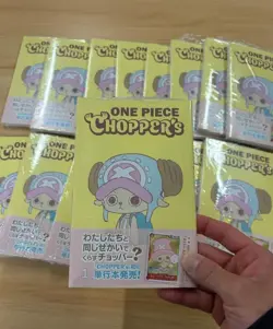 ONE PIECE Chopper’s Vol.1 Japanese Comic + EB02-003 Promo Card ✅ - Image 1