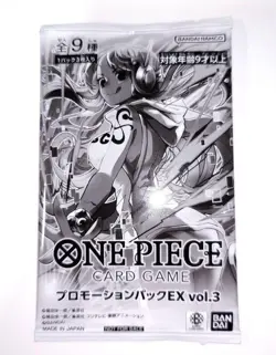 Promotion Pack Ex Vol. 3 Promo Parallel Japanese ONE PIECE Card Sealed - Image 2