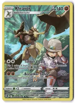 Pokemon Card Kleavor TG08/TG30 Holo - Astral Radiance Trainer Gallery - NM - Image 1