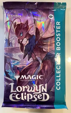 Magic: The Gathering Lorwyn Eclipsed Collector Booster Pack 15 Cards Foil New - Image 1