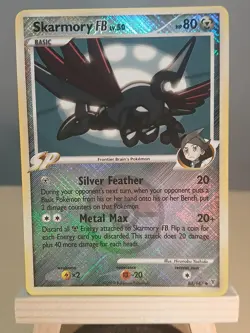 Skarmory FB 83/147 Supreme Victors Crosshatch Pokemon League Promo Card - Image 2