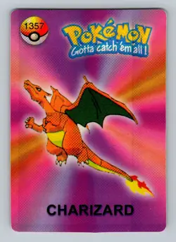 Pokemon Card - Charizard #1357 - Vending Machine - Holo - Image 1