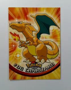 Charizard 06 Evolution Topps Series 1 1999 TV Animation Pokemon Card NM - Image 1
