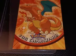 Charizard 1999 Topps #06 Pokemon Card Blue Logo TV Animation Non Holo - Image 3