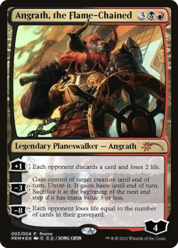 Angrath, the Flame-Chained (Store Challenger Series) FOIL Promo NM CARD ABUGames - Image 1