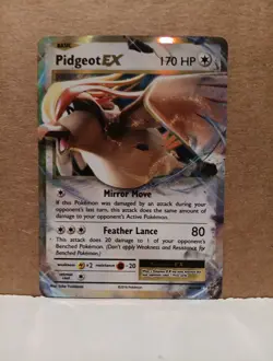 Pidgeot EX - Pokemon Card - 64/108 - XY Evolutions - Ultra Rare Holo - Image 1