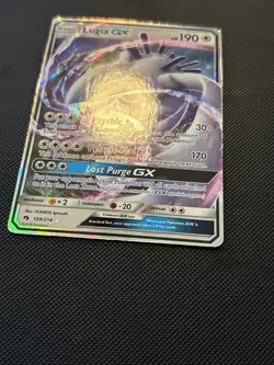 Pokemon Lugia GX Holo Ultra Rare TCG Card Sun & Moon Lost Thunder 159/214 - Image 3