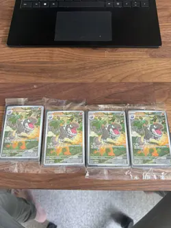 Pokemon Tyrunt #070 Perfect Order Promo Black Star ⭐ Card Full Art Sealed X4! - Image 1