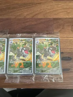 Pokemon Tyrunt #070 Perfect Order Promo Black Star ⭐ Card Full Art Sealed X4! - Image 3