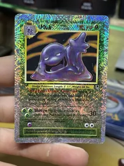 #2 Muk 16/110 Legendary Collection 2002 Reverse Holo Vintage Pokemon Card - Image 3